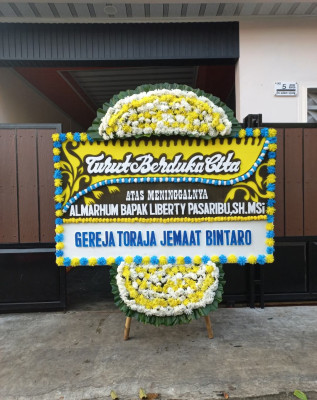 Papan Bunga Duka di Langda