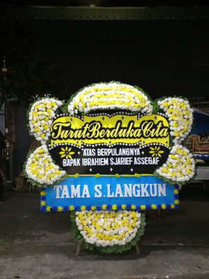 Papan Bunga Duka di Langda